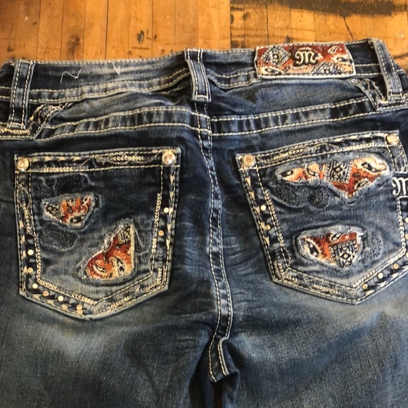 Miss me boot cut jeans 28 EUC - Picture 5 of 5